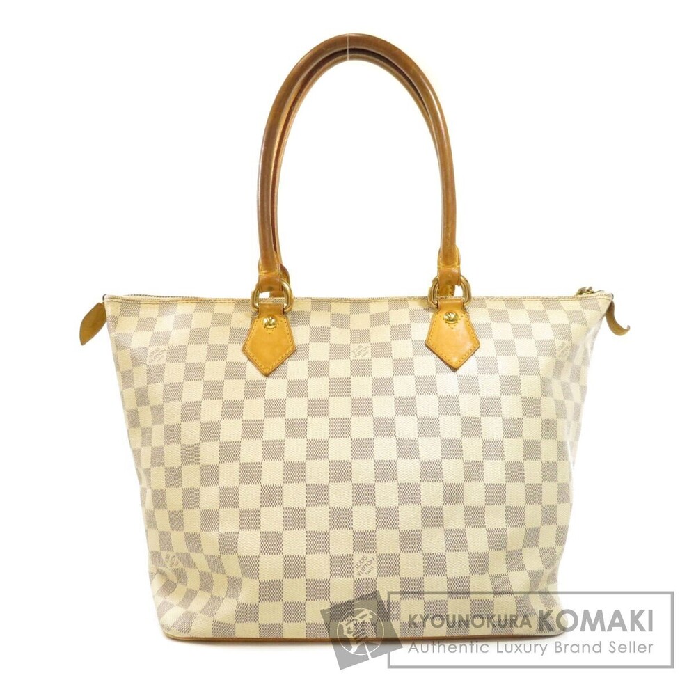 Louis Vuitton Saleya Tote Bag Damier Canvas Gold